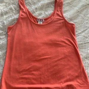 Small, Coral tank top